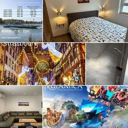 Ferienhaus Europapark A 11km Maison Soleil Climatise *